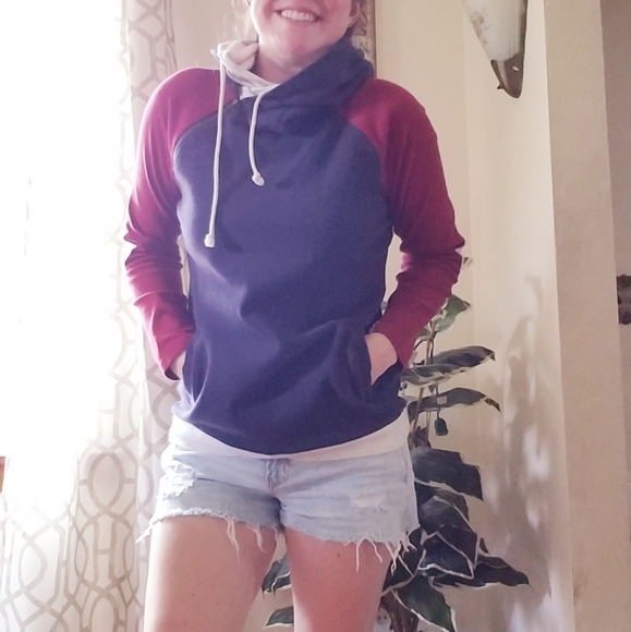 Mindy Mae's Market Tops - Double Hooded Sweatshirt